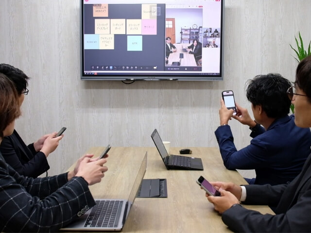 ワイヤレス投影