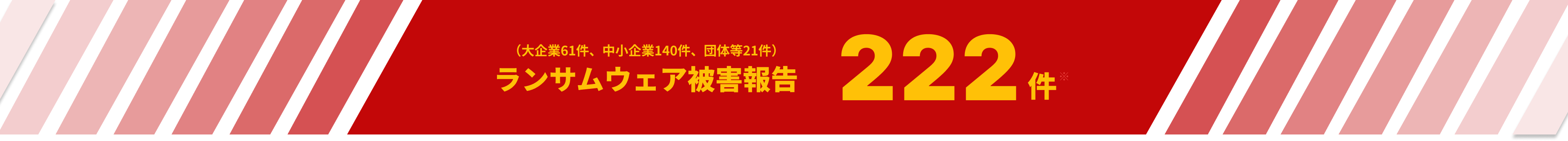ランサムウェア被害報告