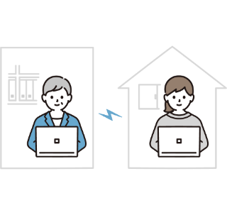 
 シンクライアント同等の